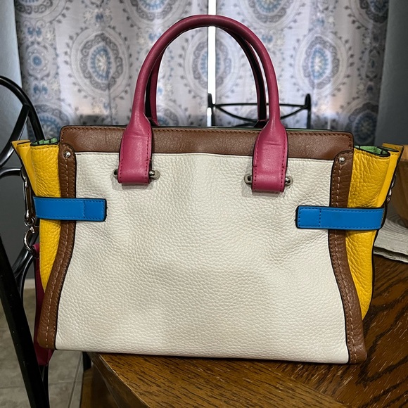Coach Swagger 21 carryall rainbow bag - Picture 15 of 15